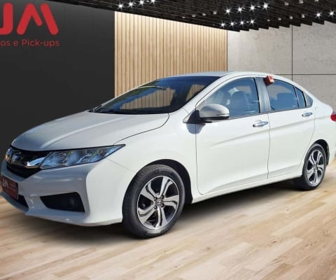 Honda City Sedan EX 1.5 Flex 16V 4p Aut. - Branca - 2017/2017