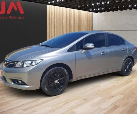 Honda Civic Sedan LXR 2.0 Flexone 16V Aut. 4p - Cinza - 2013/2014