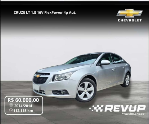 CHEVROLET CRUZE LT 1.8 16V FlexPower 4p Aut.