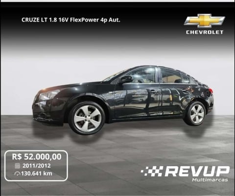 CHEVROLET CRUZE LT 1.8 16V FlexPower 4p Aut.