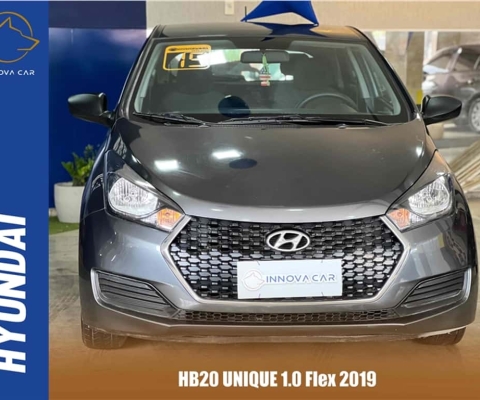 Hyundai Hb20 2019 1.0 unique 12v flex 4p manual