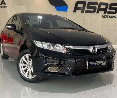 Honda Civic Sed. LXL/ LXL SE 1.8 Flex 16V Aut.  - Preta - 2012/2013