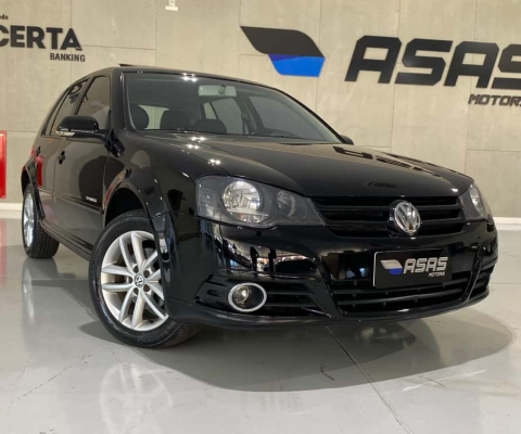 Volkswagen Golf Sportline 2.0 Mi Total F. 8V Tip.  - Preta - 2011/2012