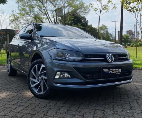 Volkswagen Virtus Highline 200 TSI 1.0 Flex 12V Aut  - Cinza - 2019/2019