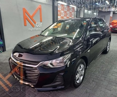 Chevrolet Onix HEV/ 10MT HB - Preta - 2021/2022