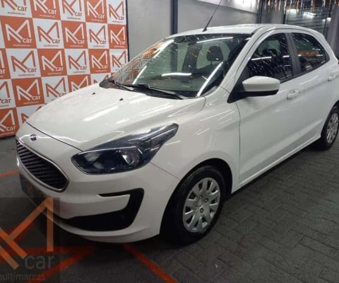 Ford KA 1.0 SE/SE Plus TiVCT Flex 5p  - Branca - 2020/2021