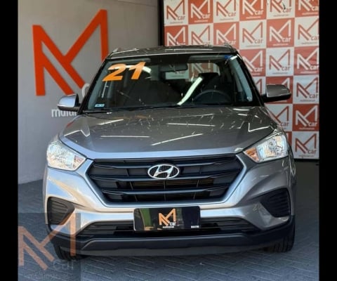 Hyundai Creta Action 1.6 16V Flex Aut.  - Prata - 2020/2021