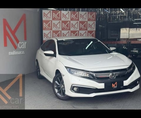 Honda Civic EXL CVT - Branca - 2020/2021