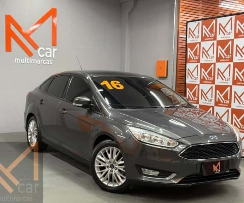 Ford Focus I/  SE AT 2.0SC - Cinza - 2015/2016