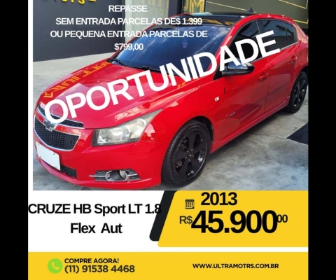 CRUZE HB Sport LT 1.8 16V FlexP. 5p Aut