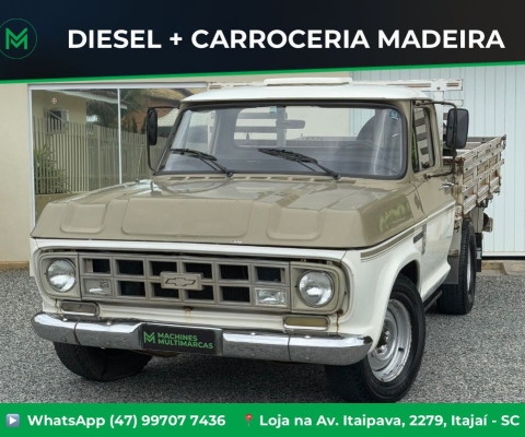 GM D10 1984 DIESEL + CARROCERIA MADEIRA