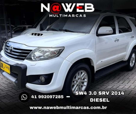 TOYOTA HILUX SW4 3.0 SRV 4X4   16V TURBO INTERCOOLER DIESEL 4P AUT 2014