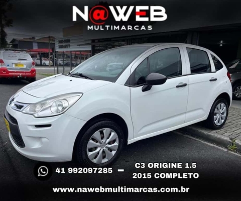 CITROEN C3 ORIGINE 1.5I 8V FLEX MEC. 2015