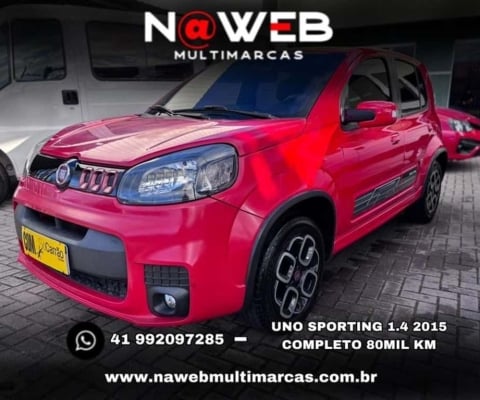 FIAT UNO SPORTING 1.4 EVO FIRE FLEX 8V 4P 2015