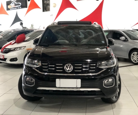 Volkswagen T-Cross Highline 2020 - Completa com Teto Solar Panorâmico e Som Beats!