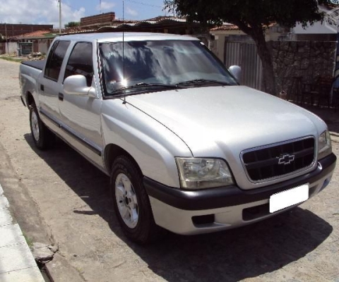 chevrolet s10 2003 prata