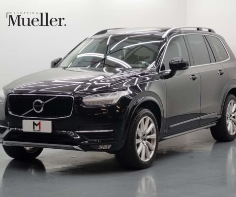 VOLVO XC90 T6 MOMENTUM 2.0 AWD GASOLINA GEARTRONIC AUTOMÁTICO - 2019 - PRETO