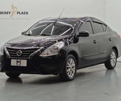 NISSAN VERSA SL 1.6 FLEX CVT - 2018 - PRETO