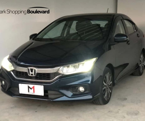 HONDA CITY SEDAN EXL 1.5 FLEX CVT - 2018 - AZUL