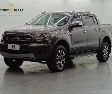 FORD RANGER LIMITED 4X4 CD 3.0 TURBO DIESEL AUTOMÁTICO - 2020 - CINZA