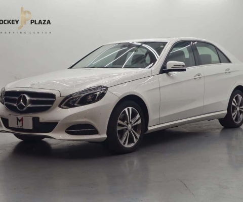 MERCEDES-BENZ E 250 AVANTGARDE 2.0 TURBO GASOLINA AUTOMÁTICO - 2016 - BRANCO