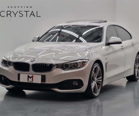 BMW 428i SPORT GRAN COUPE 2.0 TURBO GASOLINA AUTOMÁTICO - 2015 - BRANCO