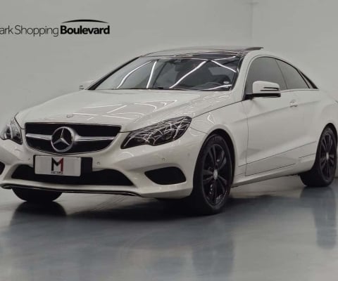 MERCEDES-BENZ E 250 COUPÉ 2.0 TURBO AUTOMÁTICO - 2014 - BRANCO