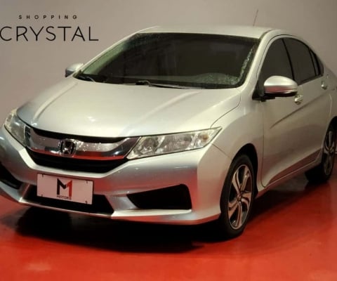 HONDA CITY LX 1.5 FLEX AUTOMÁTICO -2016 - PRATA