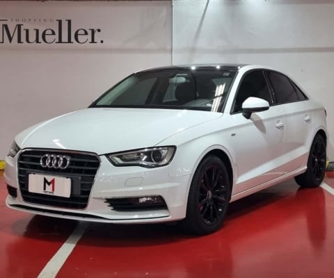 AUDI A3 SEDAN AMBITION 1.8 TFSI GASOLINA S-TRONIC - 2015 - BRANCO