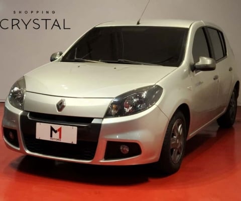 RENAULT SANDERO 1.0 EXPRESSION FLEX MANUAL - 2014 - PRATA