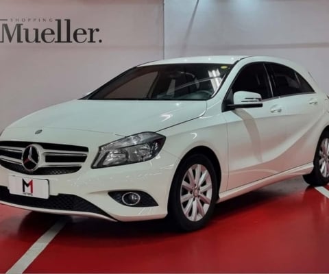 MERCEDES-BENZ A 200 TURBO 1.6 GASOLINA 4P AUTOMÁTICO - 2015 - BRANCO