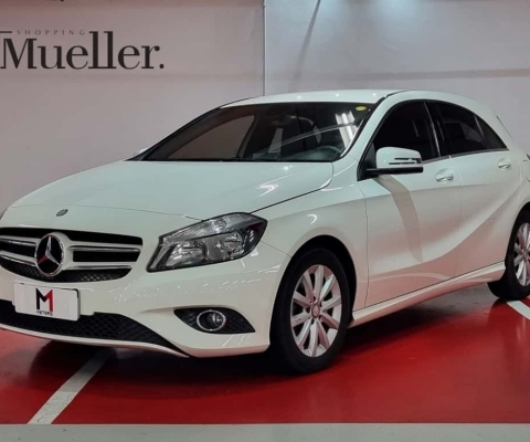 MERCEDES-BENZ A 200 TURBO 1.6 GASOLINA 4P AUTOMÁTICO - 2015 - BRANCO