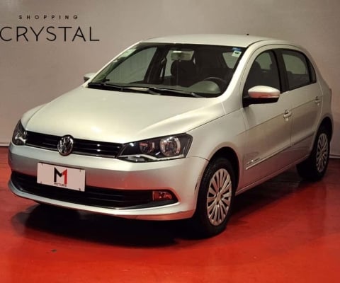 VOLKSWAGEN GOL COMFORTLINE 1.0 FLEX MANUAL - 2016 - CINZA