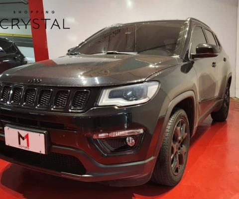 JEEP COMPASS LONGITUDE 2.0 FLEX AUTOMÁTICO - 2020 - PRETO