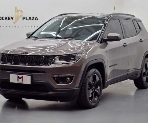 JEEP COMPASS LONGITUDE 2.0 FLEX AUTOMÁTICO - 2021 - CINZA