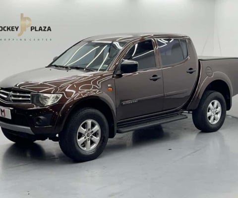 MITSUBISHI L200 TRITON HLS CHROME 4X2 CD 2.4FLEX MANUAL - 2015 - MARROM