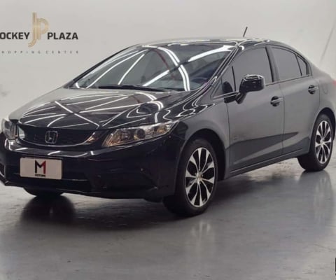 HONDA CIVIC LXS 1.8 FLEX AUTOMÁTICO - 2013 - PRETO