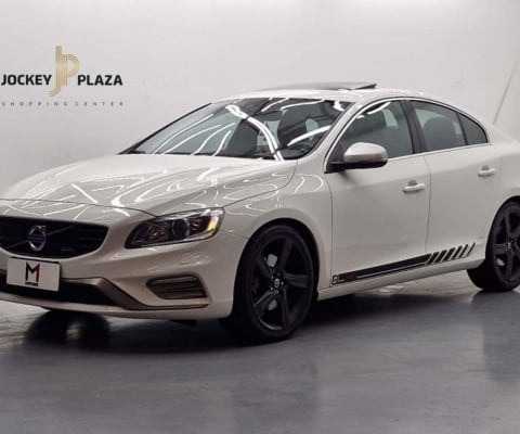 VOLVO S60 T6 R-DESIGN AWD 3.0 GASOLINA AUTOMÁTICO - 2015 - BRANCO