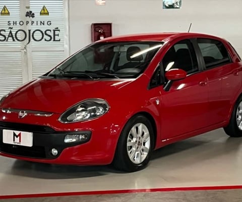 FIAT PUNTO ATTRACTIVE ITALIA 1.4 FLEX 4P MANUAL - 2016 - VERMELHO