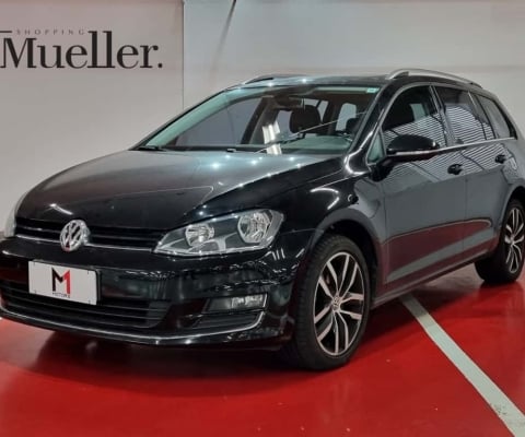 VOLKSWAGEN GOLF VARIANT HIGHLINE 1.4 250 TSI FLEX TIPTRONIC - 2015 - PRETO