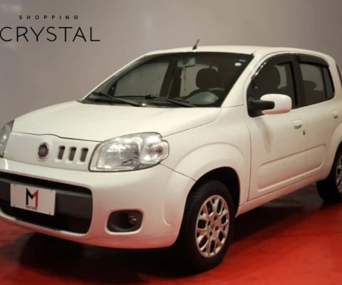 FIAT UNO EVO VIVACE 1.0 FLEX MANUAL - 2014 - BRANCO