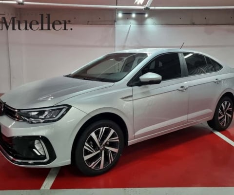 VOLKSWAGEN VIRTUS 200 TSI HIGHLINE 1.0 AUTOMÁTICO - 2024 - PRATA