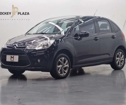 CITROËN C3 TENDANCE PURE TECH 1.2 FLEX MANUAL - 2018 - PRETO