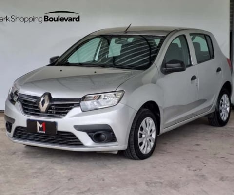 RENAULT SANDERO LIFE 1.0 MANUAL - 2020 - PRATA