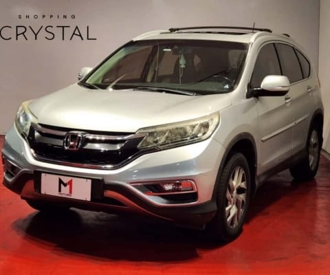 HONDA CRV EXL 4X4 2.0 FLEX AUTOMÁTICO - 2015 - PRATA