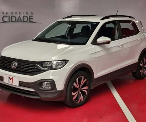 VOLKSWAGEN T-CROSS 1.0 200 TSI FLEX AUTOMÁTICO - 2022 - BRANCO