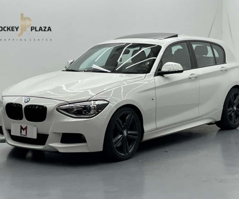 BMW 125i M SPORT 2.0 FLEX AUTOMÁTICO - 2014 - BRANCO