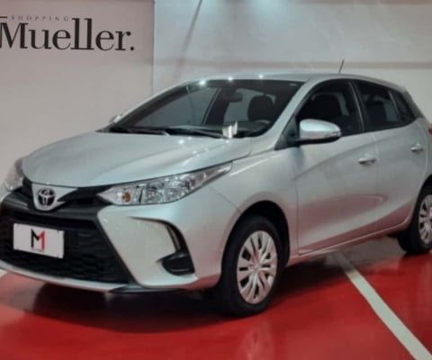 TOYOTA YARIS HATCH XL 1.5 FLEX CVT - 2023 - PRATA