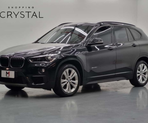 BMW X1 SDRIVE20I 2.0 TURBO ACTIVEFLEX 4P AUTOMÁTICO - 2017 - PRETO