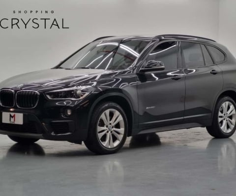 BMW X1 SDRIVE 20I ACTIVE 2.0 TURBO FLEX AUTOMÁTICO - 2017 - PRETO